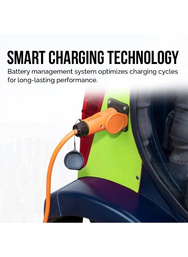 Megawheels Luxury Electric A.C Golf Cart Golf Buggy 2 Seater for Sightseeing - Image 3