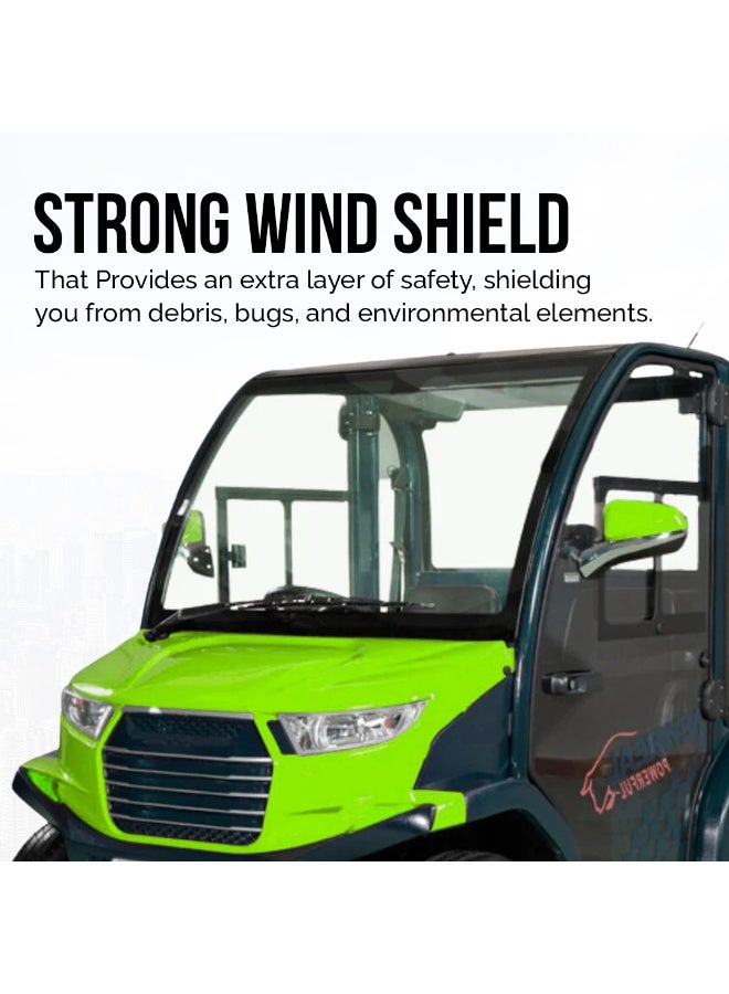 Megawheels Luxury Electric A.C Golf Cart Golf Buggy 2 Seater for Sightseeing - Image 4