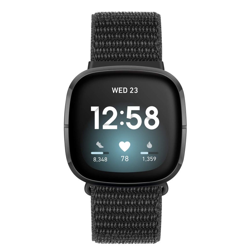 AVOD Nylon Bands Compatible with Fitbit Versa 4/Sense 2/Versa 3/Fitbit Sense, Soft Breathable Sport Adjustable Replacement Strap Women Man Wristband Accessories - Image 2