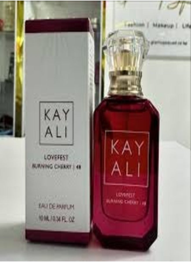 KAYALI - KAYALI Lovefest Burning Cherry | 48 Eau de Parfum Intense Travel Spray 0.34 oz / 10 ml - Image 1