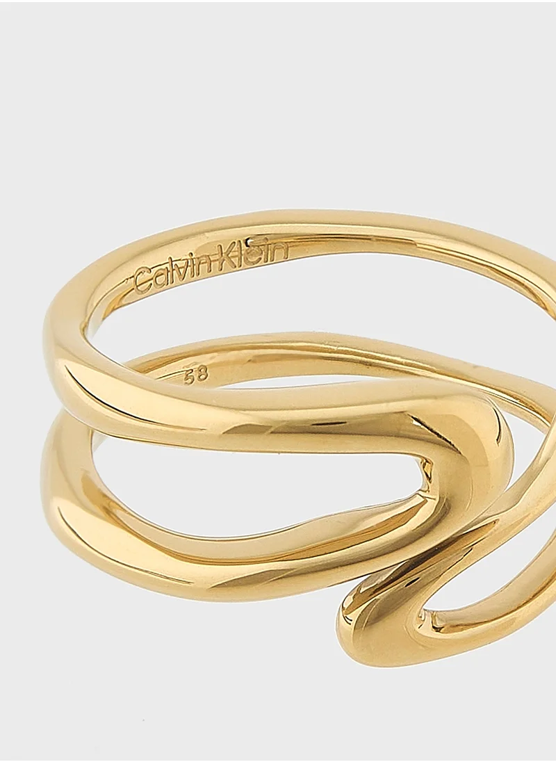 CALVIN KLEIN Ionic  Plated Ring