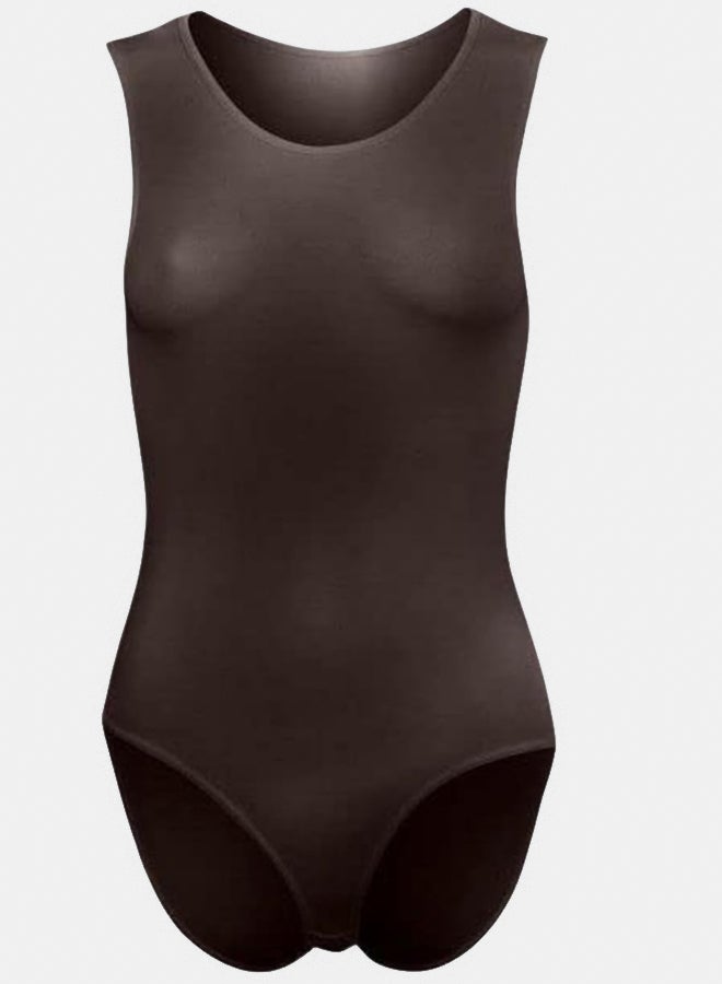 Silvy Lycra Wave2 Round Neck Sleeveless Bodysuit Underwear For Women - Image 1