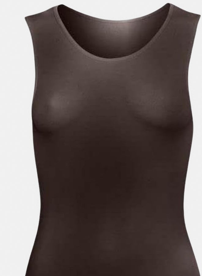 Silvy Lycra Wave2 Round Neck Sleeveless Bodysuit Underwear For Women - Image 2