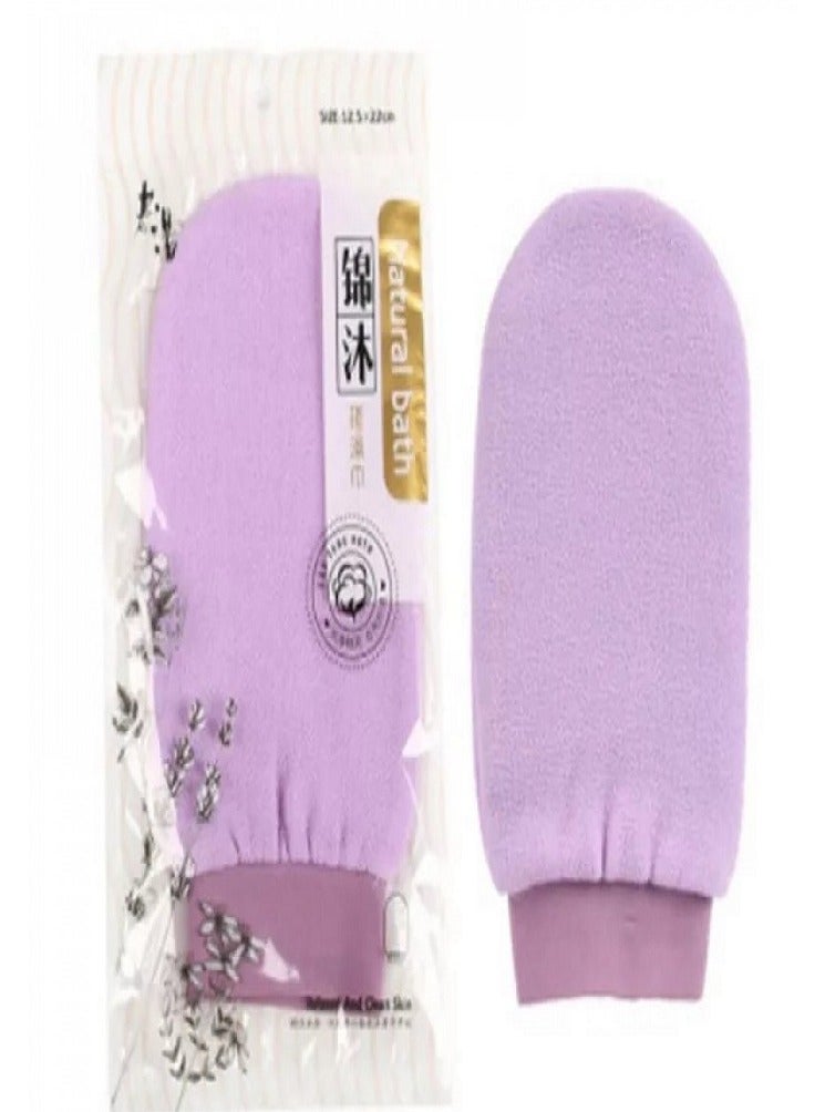 Korean Loofah for Peeling and Body Cleaning Purple Color  - Image 1