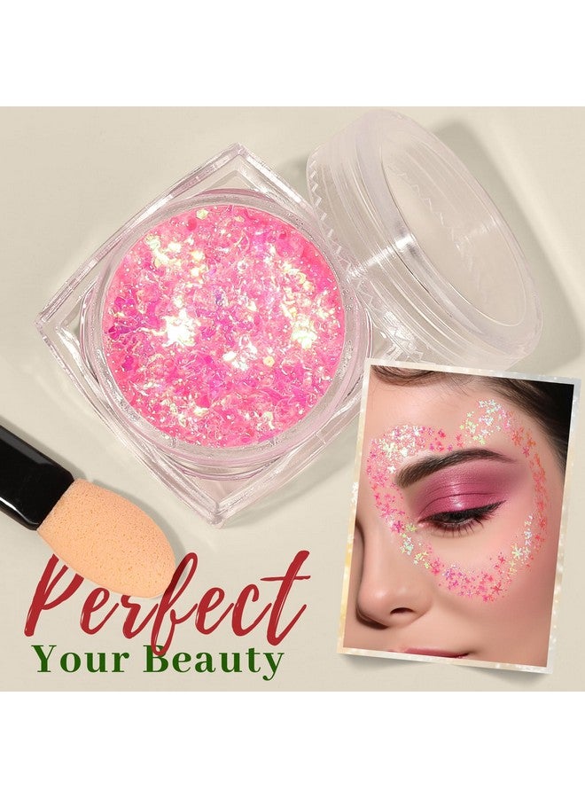 تينيتور جل جليتر للجسم والوجه من تينتور، جليتر للشعر للأطفال، مكياج جليتر بستة ألوان للأطفال، جليتر للجسم والوجه للنساء، إكسسوارات حفلات موسيقية - Image 3