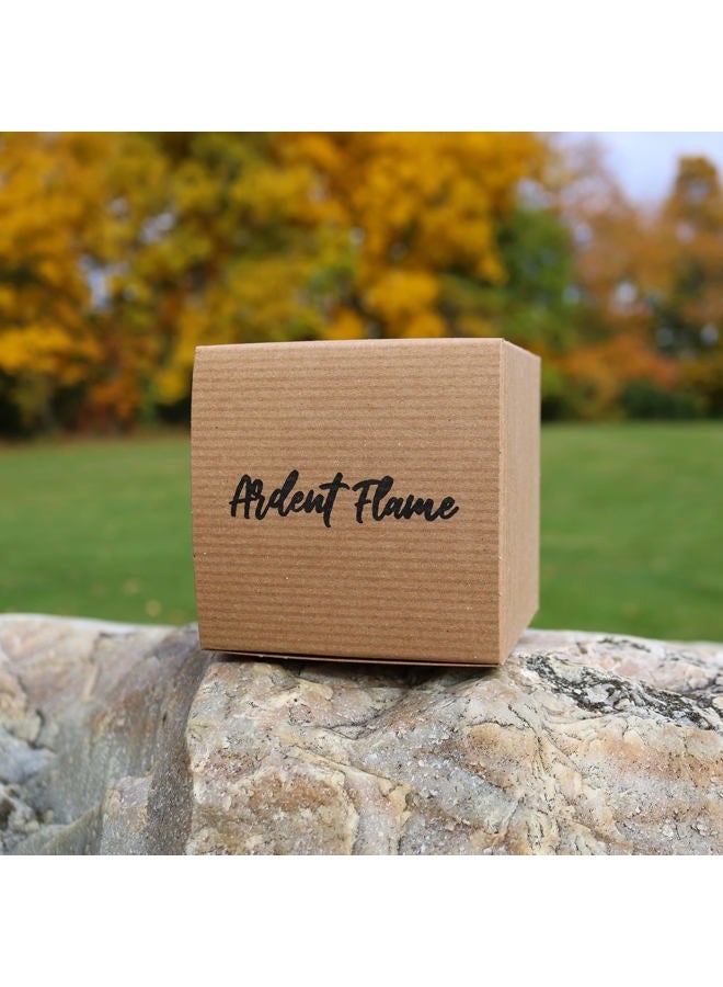 Ardent Flame Candles | Caramel Coffee Bean | 100% Natural Soy Wax Candle for Home Decor | Highly Scented | Premium Fragrance | Handmade in Vermont, USA | 8 oz | Long Lasting | Gift for Women and Men - Image 4