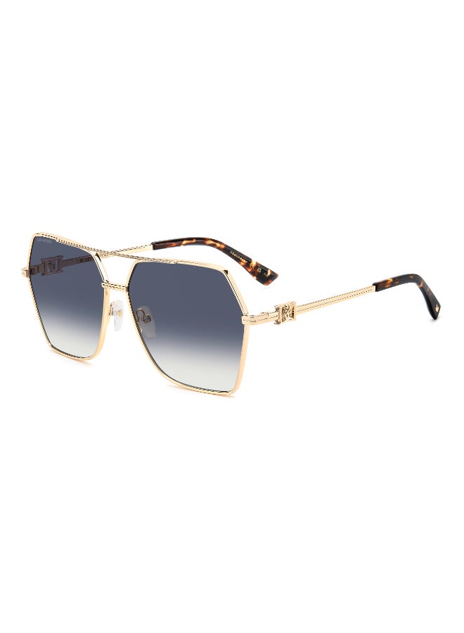 DSQUARED2 D2 0206/S Sunglasses Gold Butterfly - Image 1