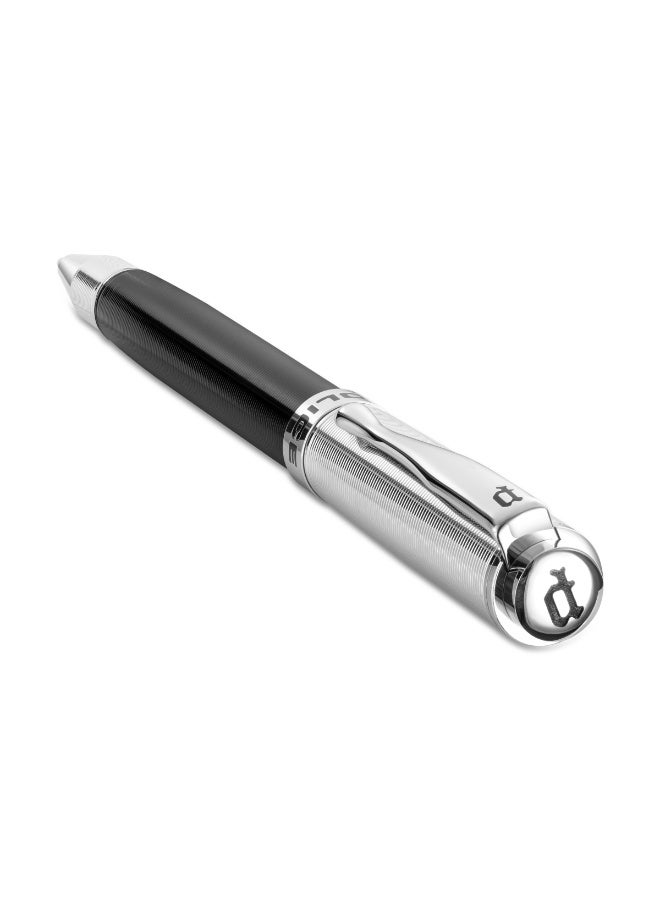POLICE Corbel Silver and Black Pen for Men - Image 2