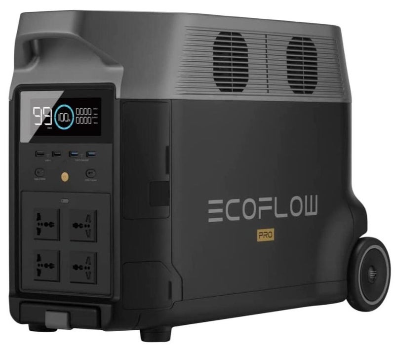 ECOFLOW EF ECOFLOW DELTA Pro Portable Home Battery, Expandable Portable Power Station, 3.6kWh-25kWh, Huge 3600W AC Output, Solar Generator For Home Backup - Image 1