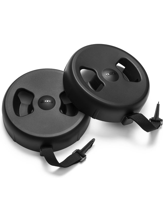 Doona Simple Parenting Black Pushchair Wheel Protectors - Image 1