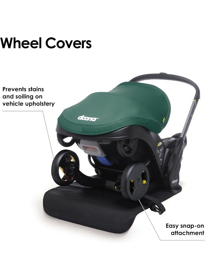 Doona Simple Parenting Black Pushchair Wheel Protectors - Image 2