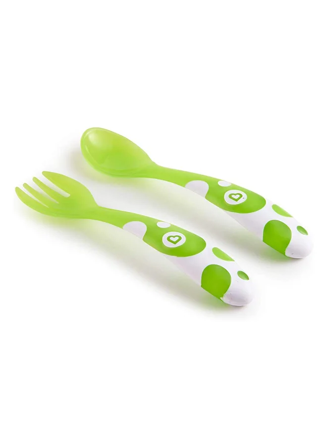 Munchkin Multi-coloured Forks and Spoons Set of 6 Set of 1
