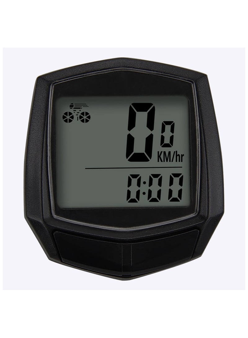 Speedometer and Odometer Waterproof Bicycle LCD Screen - Image 1