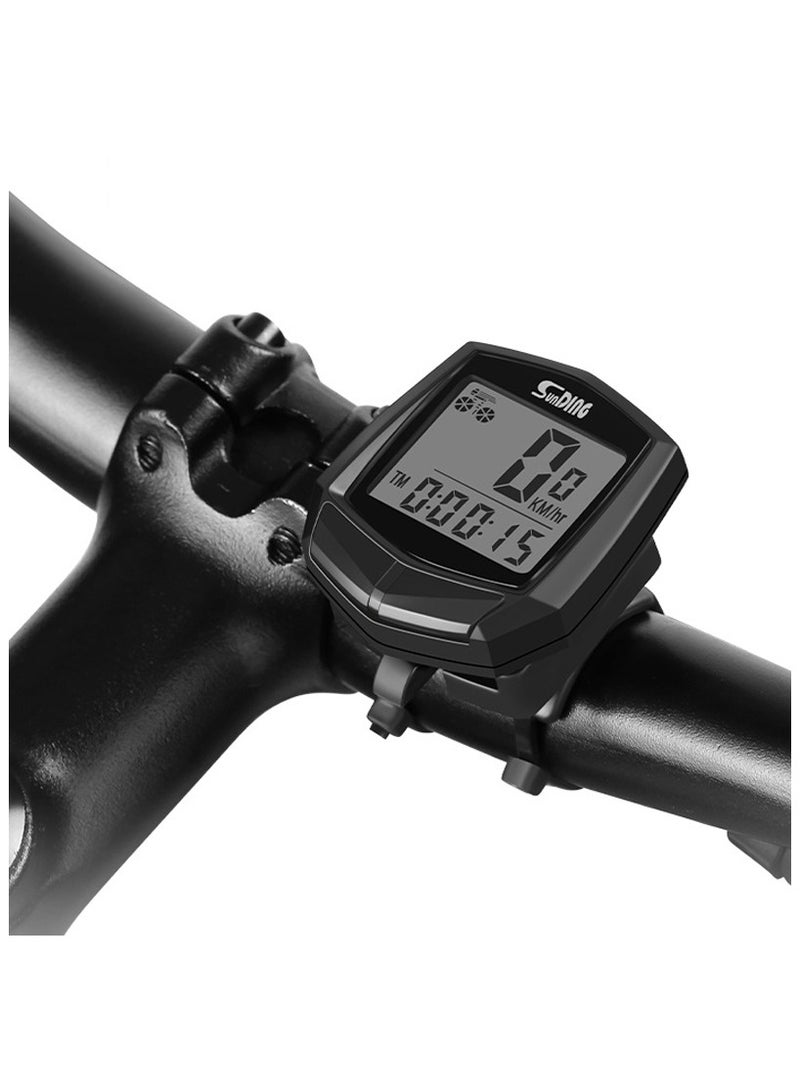 Speedometer and Odometer Waterproof Bicycle LCD Screen - Image 2