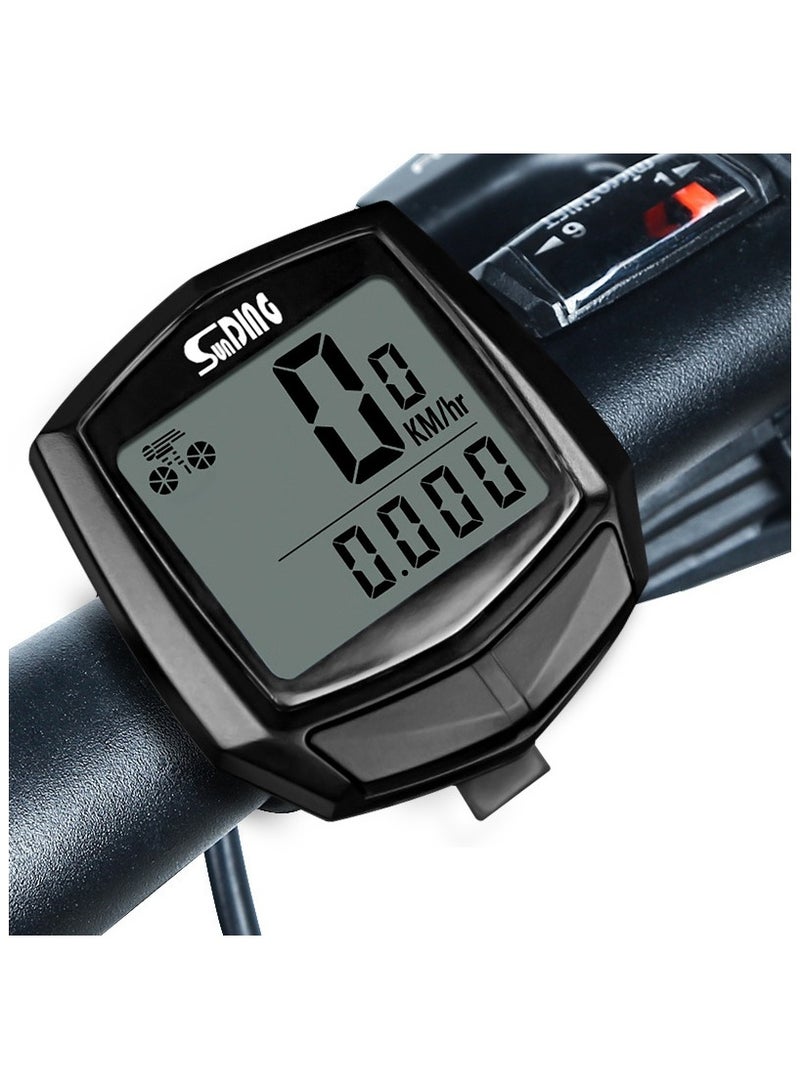Speedometer and Odometer Waterproof Bicycle LCD Screen - Image 3