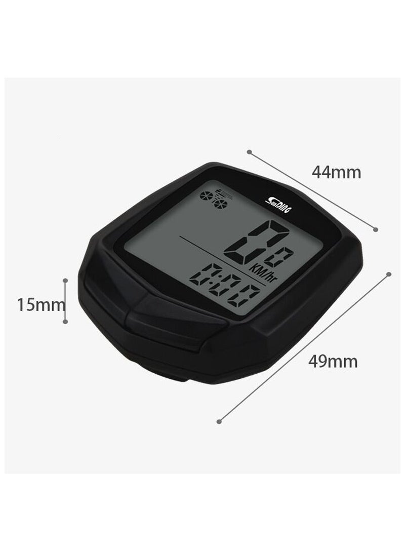 Speedometer and Odometer Waterproof Bicycle LCD Screen - Image 4