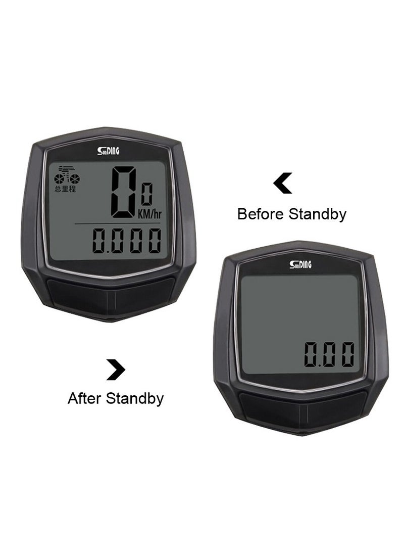 Speedometer and Odometer Waterproof Bicycle LCD Screen - Image 5
