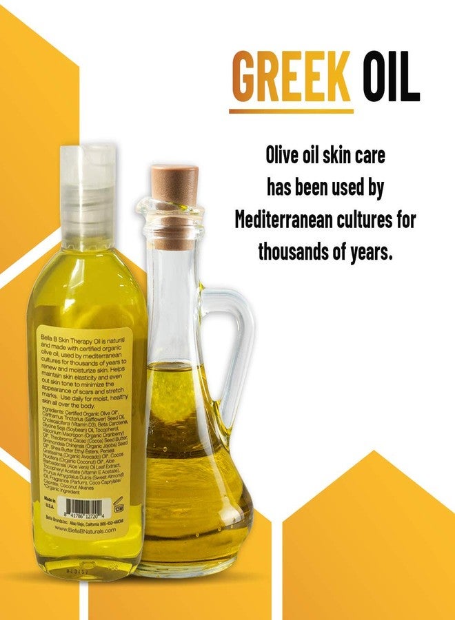 Bella B Organic Olive Oil 4.5 oz - Pregnancy Stretch Mark Prevention Oil - Made with Organic Olive Oil - Maintains Skin Elasticity to Reduce Scars and Stretch Marks - Use Daily for Healthy Skin - Image 5