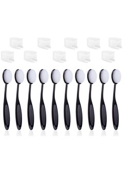 UNIMEIX UNIMEIX 10 Pack Craft Ink Blending Brushes Set Tool Card Making Supplies Blender Brush for Card Making（Size 4, 0.82" Brush Head）  - Image 1