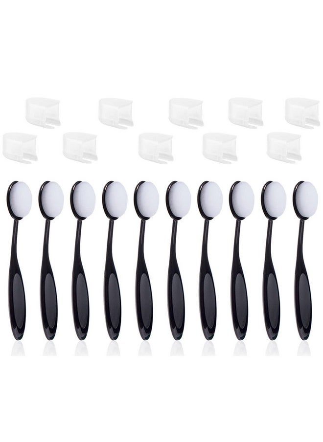 UNIMEIX UNIMEIX 10 Pack Craft Ink Blending Brushes Set Tool Card Making Supplies Blender Brush for Card Making（Size 4, 0.82" Brush Head）  - Image 1