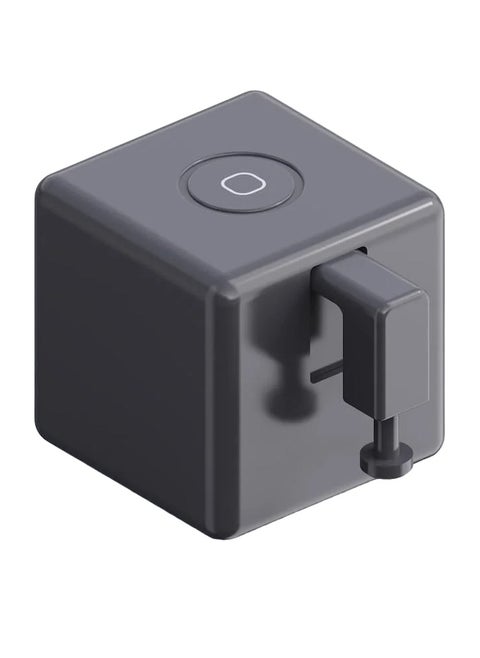 زر Fingerbot Plus الذكي، بوت دفع ذكي مدمج ومتين، جهاز تحكم عن بعد لروبوت إصبع بلوتوث، زر روبوت ذكي للتحكم في التطبيق والمؤقت، (قطعة واحدة، زيجبي أسود)