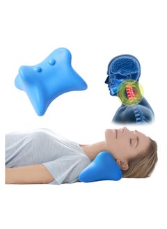 Generic SYOSI Neck Stretcher Chiropractic Pillow, Cervical Traction for Neck Pain Relief, Chiropractic Pillows for Relieve Headache Muscle Tension Spine Alignment  - Image 1