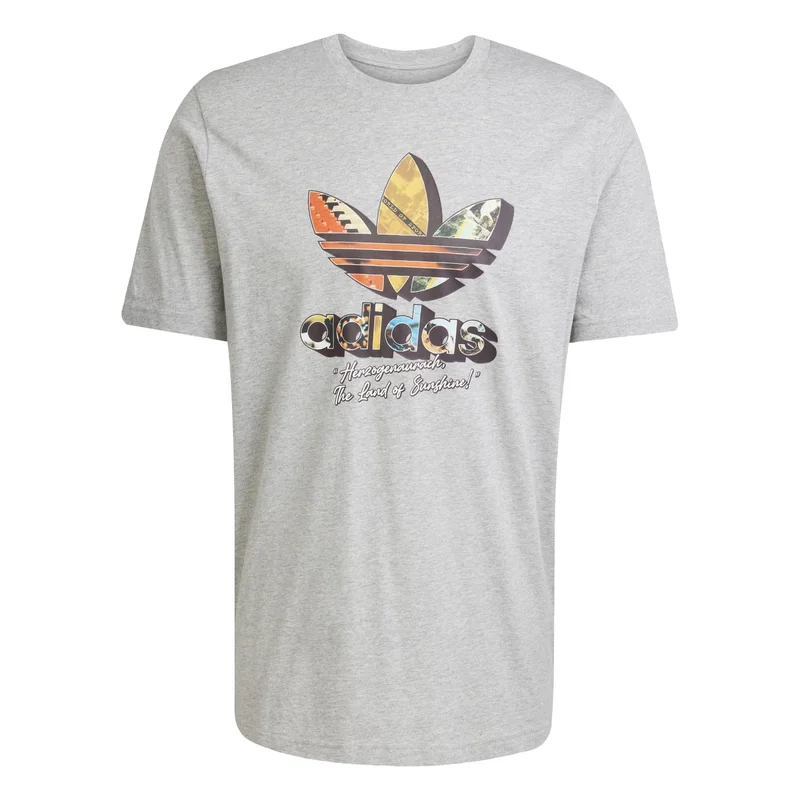 Adidas adidas Q12 TS GREETING Grey Originals Men T-SHIRTS