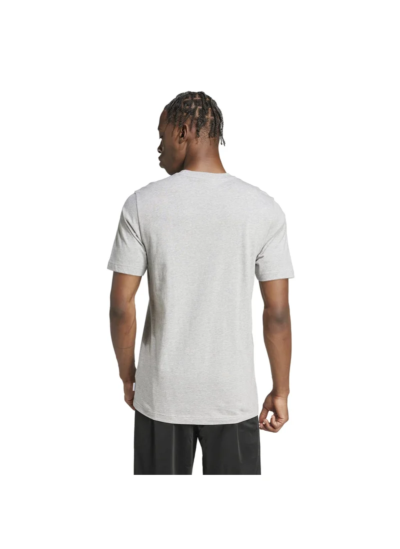 اديداس adidas Q12 TS GREETING Grey Originals Men T-SHIRTS
