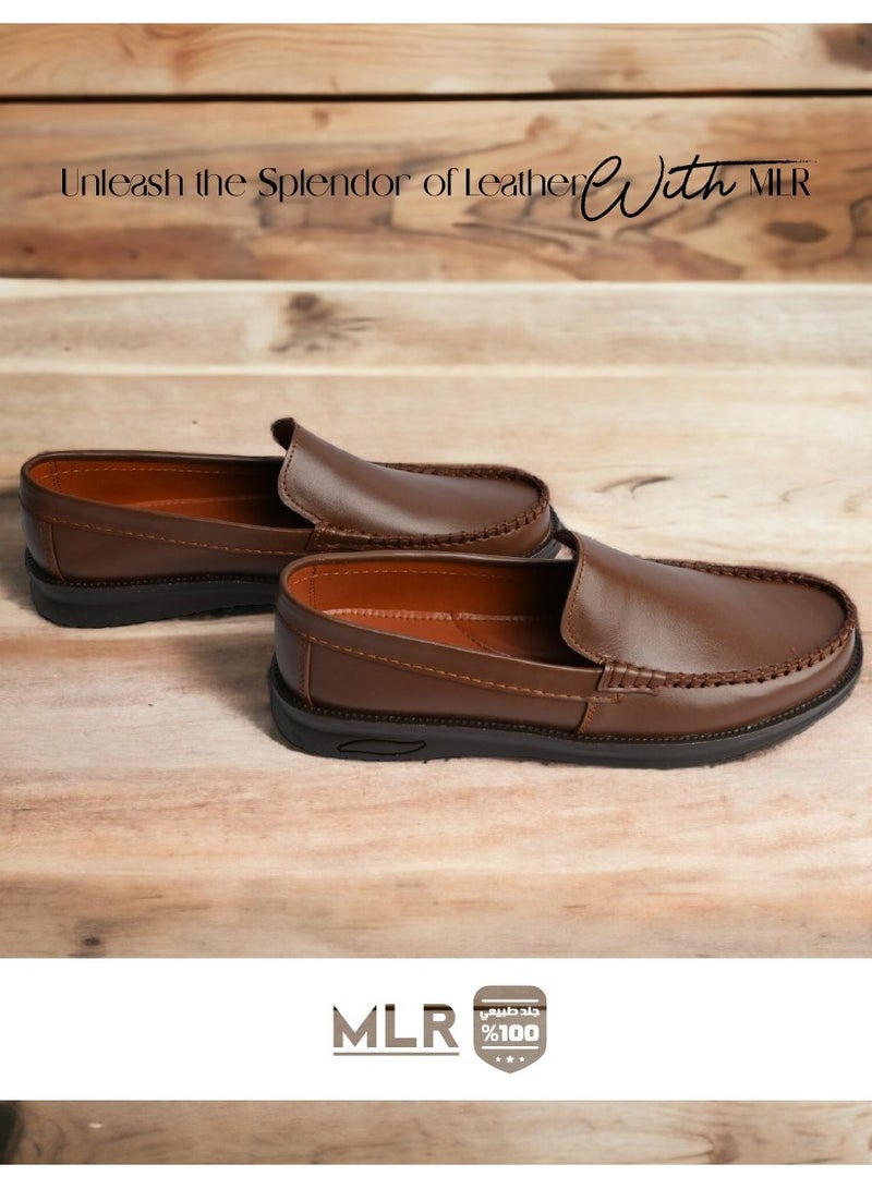 MLR shoes genuine leather Havan color - Image 4