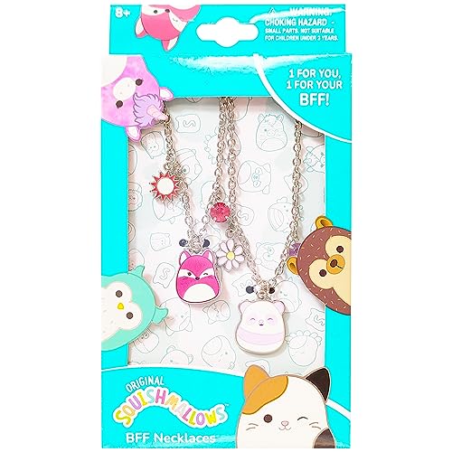 LUV HER Squishmallows Premium BFF Necklaces - Squish Girls Jewelry - one for you one for your BFF, Ages 8+ - Image 2