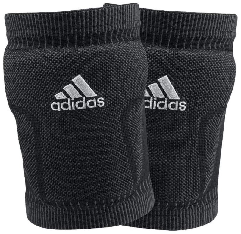 adidas Unisex-Adult Primeknit Knee Pad, Black/White, Medium