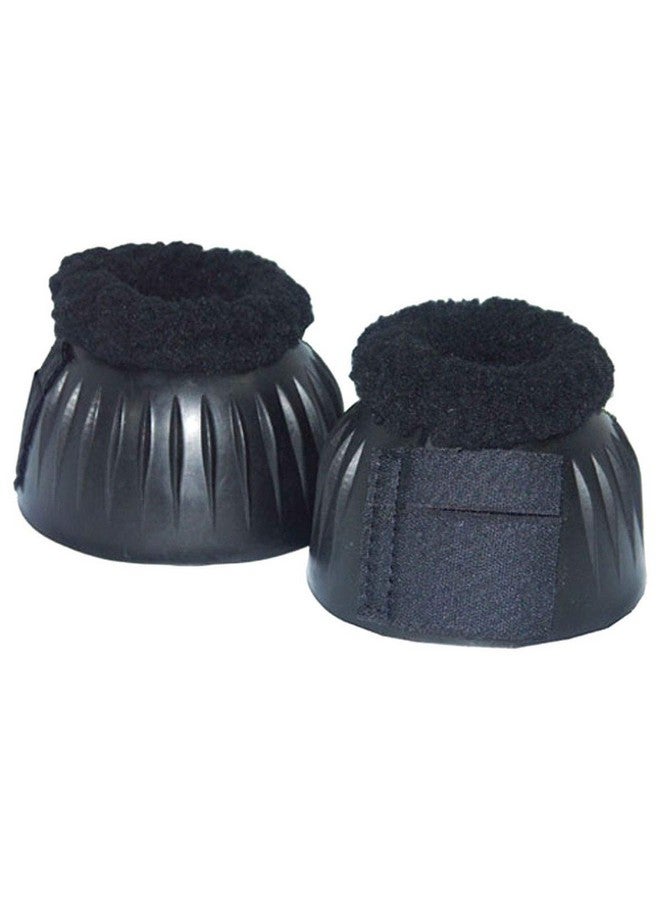 إنتريبيد إنترناشونال أحذية جرس من الصوف من شركة إنتربيد إنترناشونال للخيول، أحذية خيول مزودة بشريط فيلكرو، أحذية جرس مريحة تحمي من الإفراط في التمدد أثناء الركوب أو الخروج