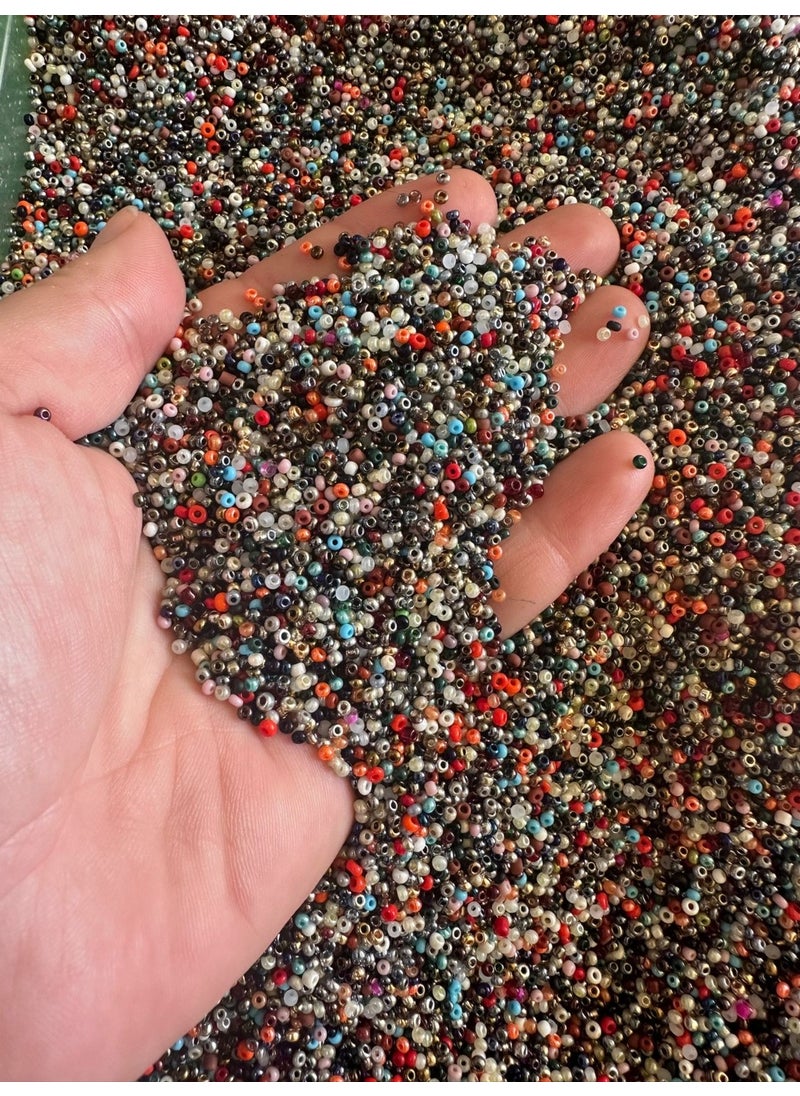 Gönülden Tasarım Heart Design 35 gr Mixed Color Sand Beads Needlework Jewelry Beads  - Image 2
