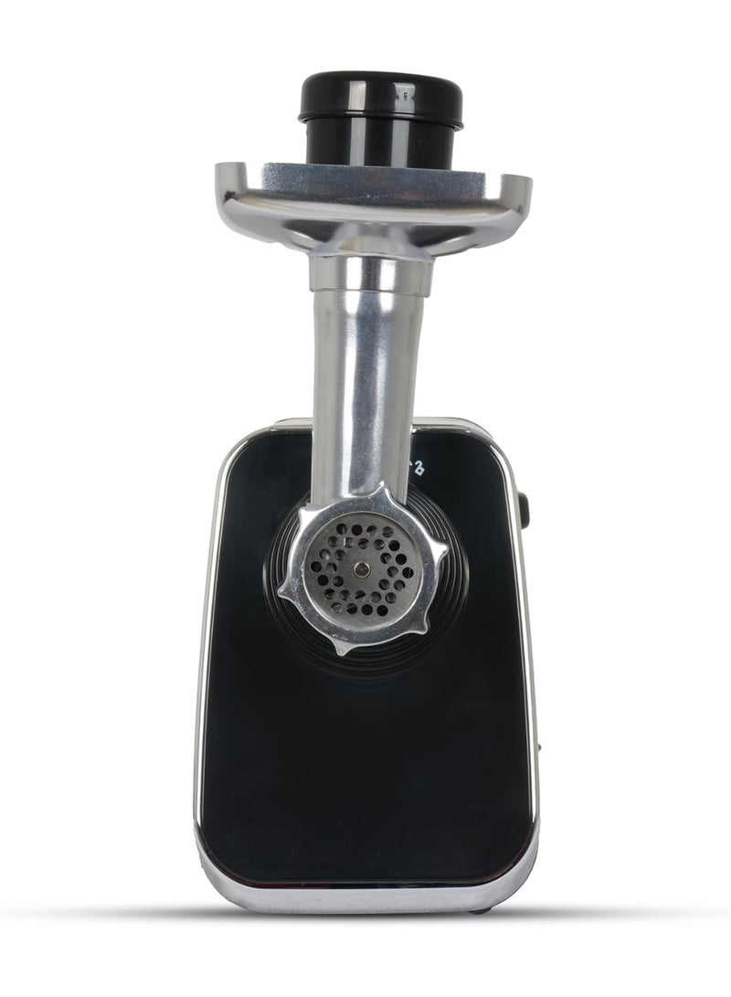 Afra AF-1800MGBK Meat Grinder 1800W – 2kg Capacity, Aluminum Body, Stainless Steel Cross Blade, Sausage & Kibbeh Attachment 2.0 kg 1800.0 W AF-1800MGBK black - Image 5