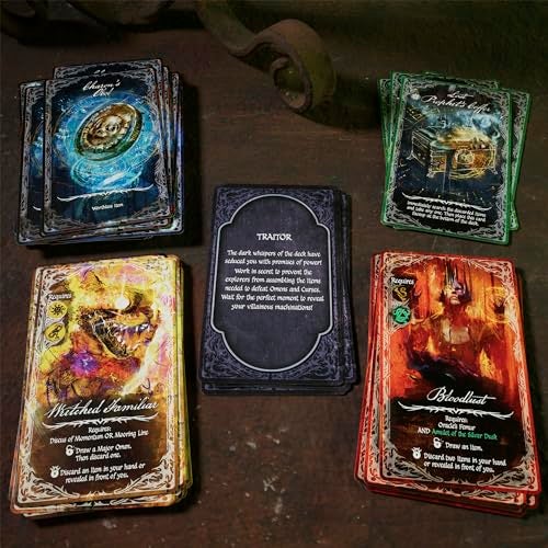 Avalon Hill Betrayal Deck of Lost Souls Card Game | Tarot-Inspired Secret Roles Game | Ages 12 and Up | 3 to 5 Players | 20 Mins. Avg. | Cooperative Strategy Games - Image 5