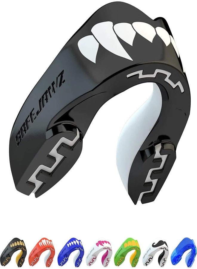 سيفجوز واقي الفم Safejawz Extro Series للرجبي والملاكمة والفنون القتالية المختلطة والهوكي. (واقي اللثة للأطفال الصغار 'Fangz') - Image 1