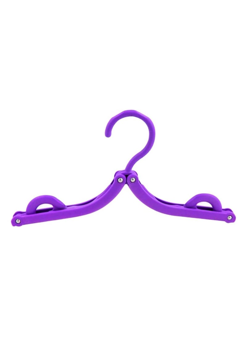 Amazing Ideas  Foldable Cloth Hanger, Purple, Hf7064010212, One Size - Image 1