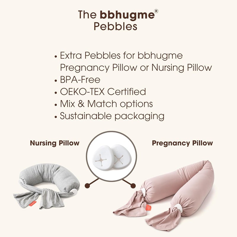 bbhugme Extra Replacement Silicone Pebbles for Nursing Pillow - Image 3