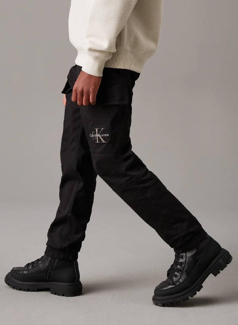 Calvin Klein Jeans Woven Cargo Trousers - Image 1
