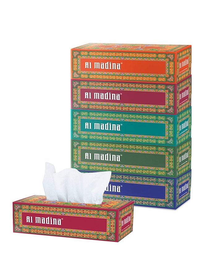 AL MADINA - Al Madina Facial Tissue 150 Sheet * 2 Ply 30 Boxes - Image 1