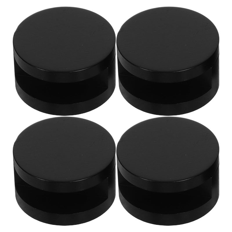 Frameless Glass Clamp Kit 4pcs For 5mm To 12mm Thick Mirror Mounting Brackets With Screws - Image 2
