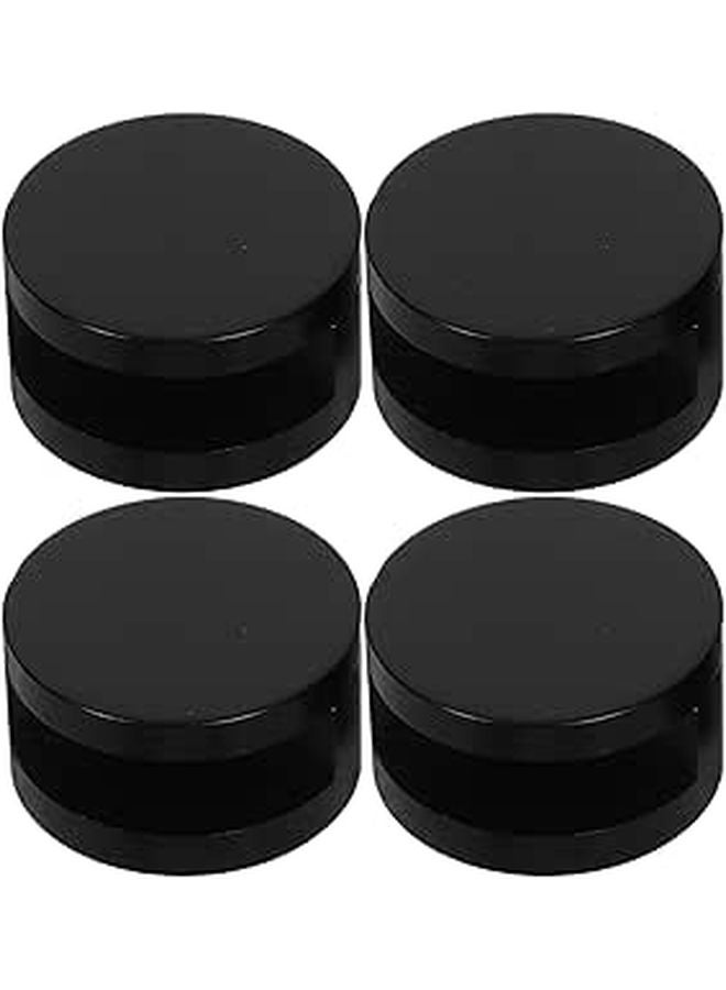 Frameless Glass Clamp Kit 4pcs For 5mm To 12mm Thick Mirror Mounting Brackets With Screws - Image 1
