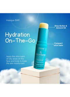 masque Bar Aqua Hydrating Multi Stick Balm For Face And Body Glowing Hydrating Onthego Moisture To Reenergize The Skin  - Image 3