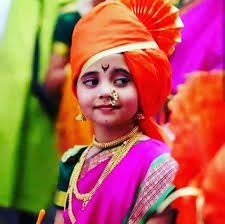 VAMA FASHIONS Maharashtrian Marathi Nathiya without pressing nose pin rings clip on nath for women & girls. - Image 3