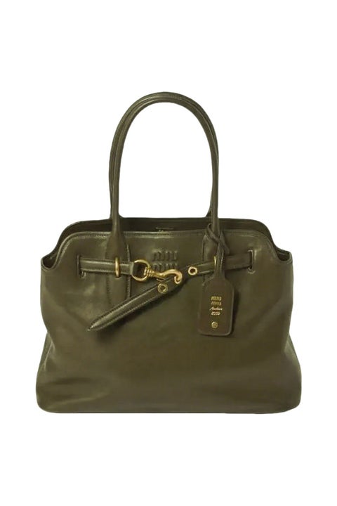 Aventure Nappa Leather Tote Bag