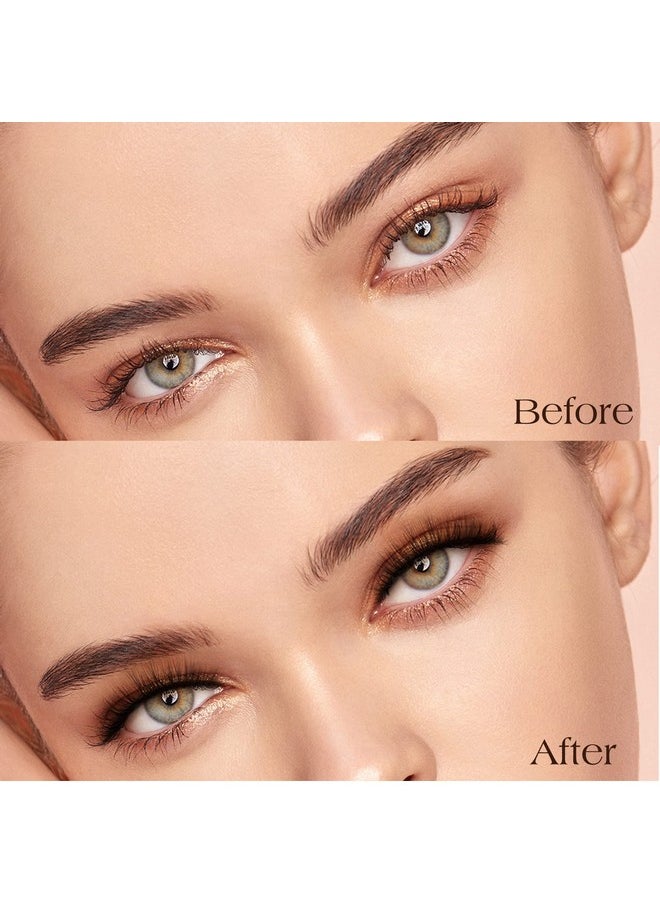 Geeneiya - Eyelashes Natural Look Eye Lashes Short Wispy False Eyelashes 10Mm 3D Fluffy Fake Lashes Pack 10 Pairs Strip Volume By Geeneiya Brown Mixed Black - Image 1