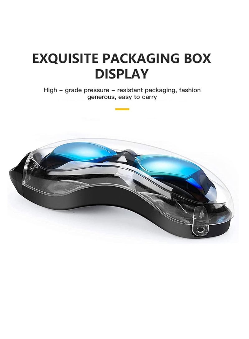 ECVV Anti Fog Swimming Goggles No Leaking UV Protection Swim Glasses Fits For Women Men Adult Youth Kids, Wide View Swim Goggles with Adjustable Strap - Image 5