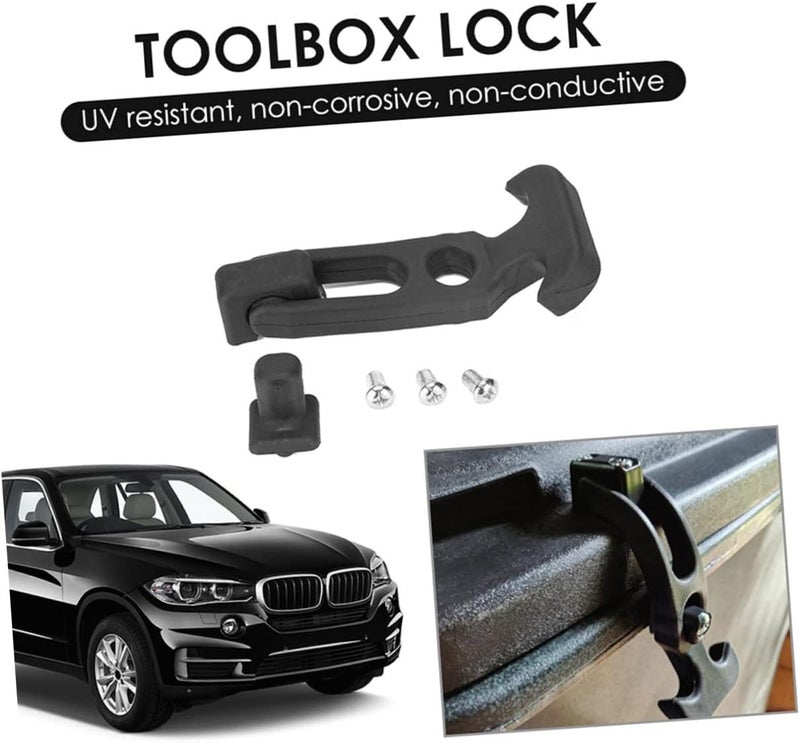Gadpiparty 4pcs Rubber Flexible T-Handle Draw Latch Shock Absorption Buckle for Toolboxes Coolers and Engineering Machinery Easy to Install Vibration-Resistant Design - Image 5