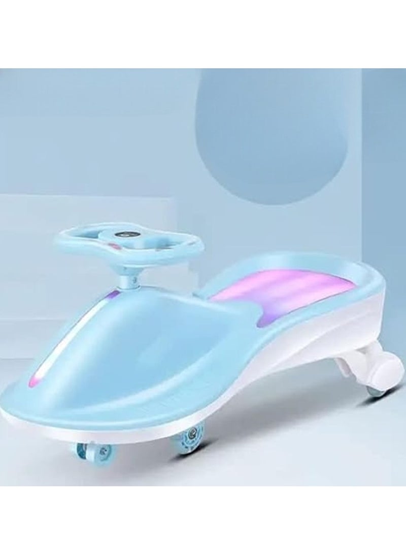 صندوق العاب سيارات التأرجح السحرية للأطفال، سيارة ركوب تويستر السحرية للأطفال مع عجلات LED، سيارة دفع للأطفال مع مقعد مضاء، أقوى وأسلس سيارة ركوب سحرية تويستر للأطفال مع الموسيقى - Image 1