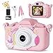 KIZJORYA X5 Kids Digital Camera Pink Unisex 32GB SD Card 8X Digital Zoom Auto Focus Cute Frames Film Filters Easy to Use Durable Design - Image 4
